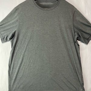 Patagonia Capilene Cool Trail Shirt Gray Base Layer Short Sleeve Men Size Large